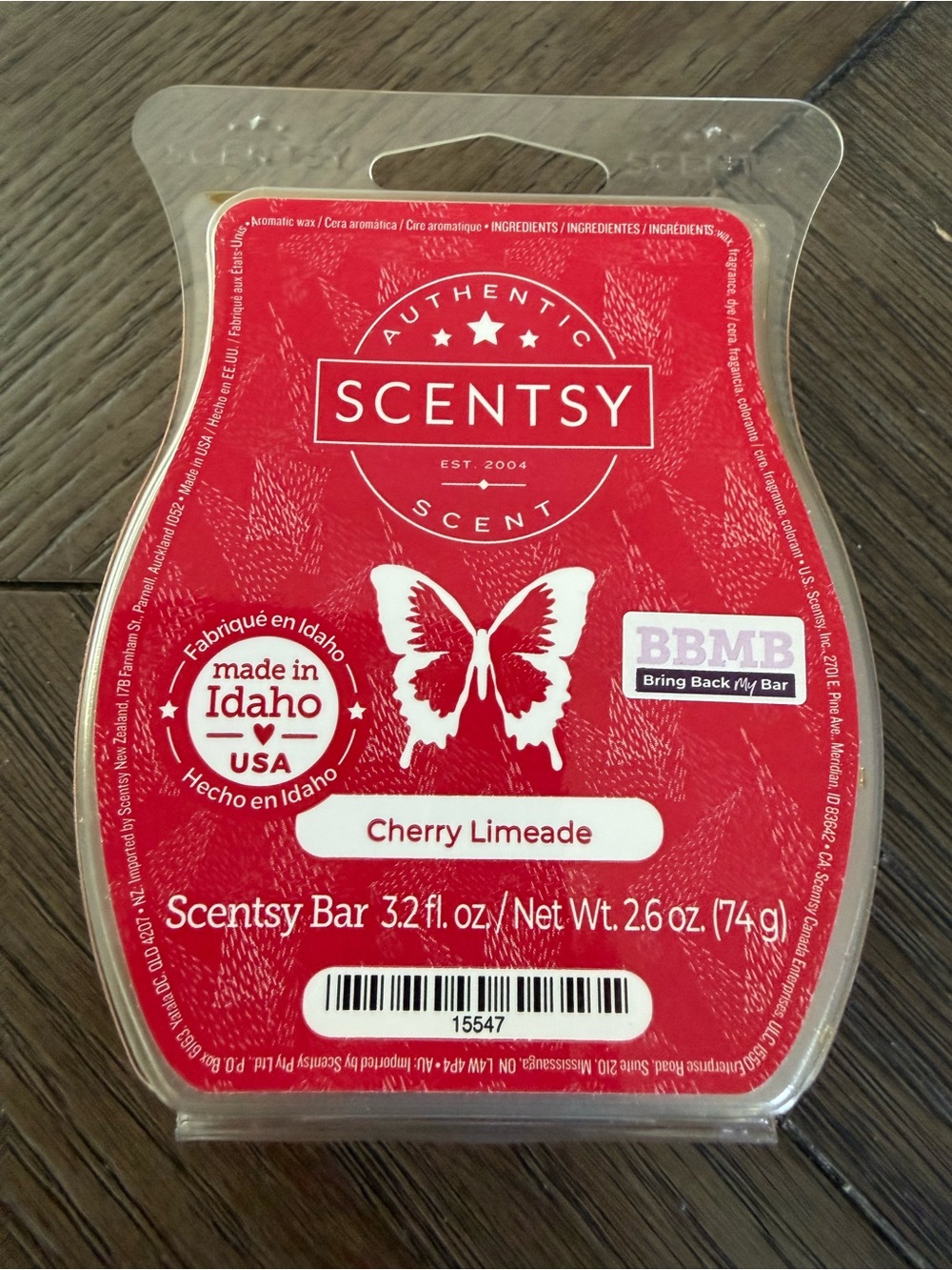 Scentsy Cherry Limeade Wax Bar – BBMB Retired